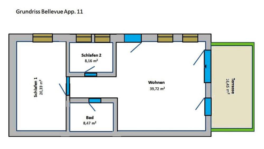 Bellevue-App-11 Daire Heringsdorf Dış mekan fotoğraf